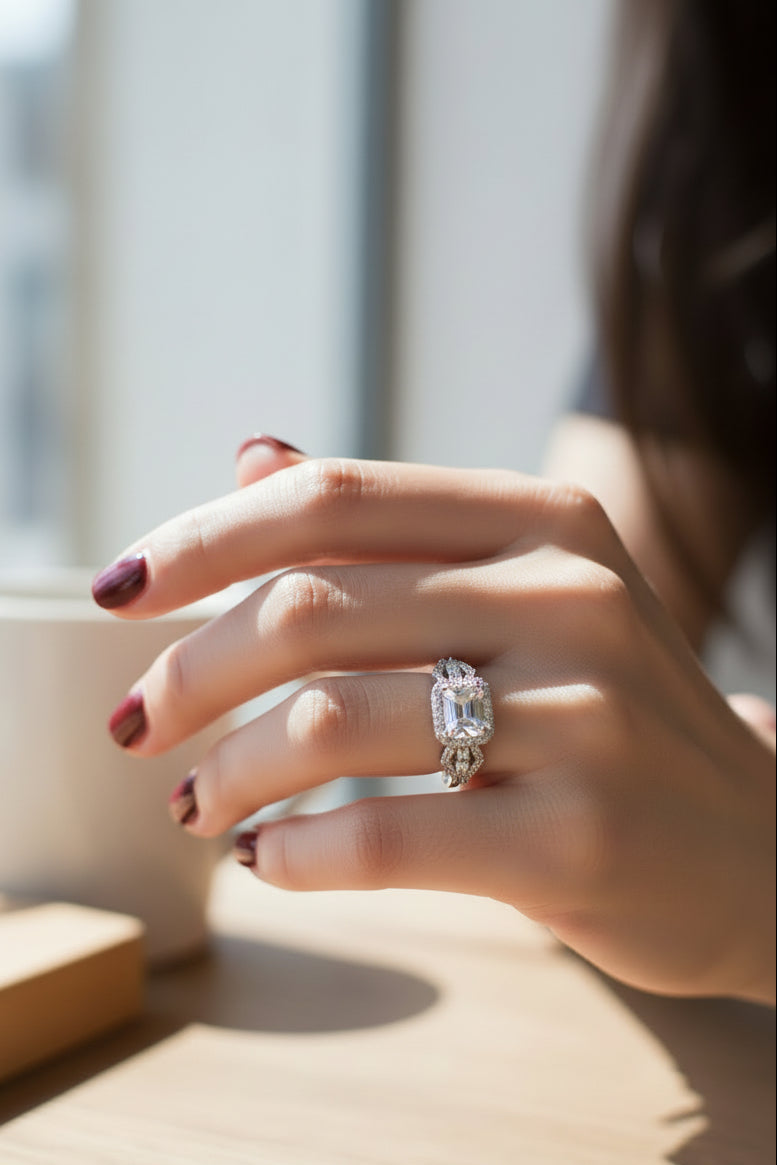 Kristal Baget Yüzük